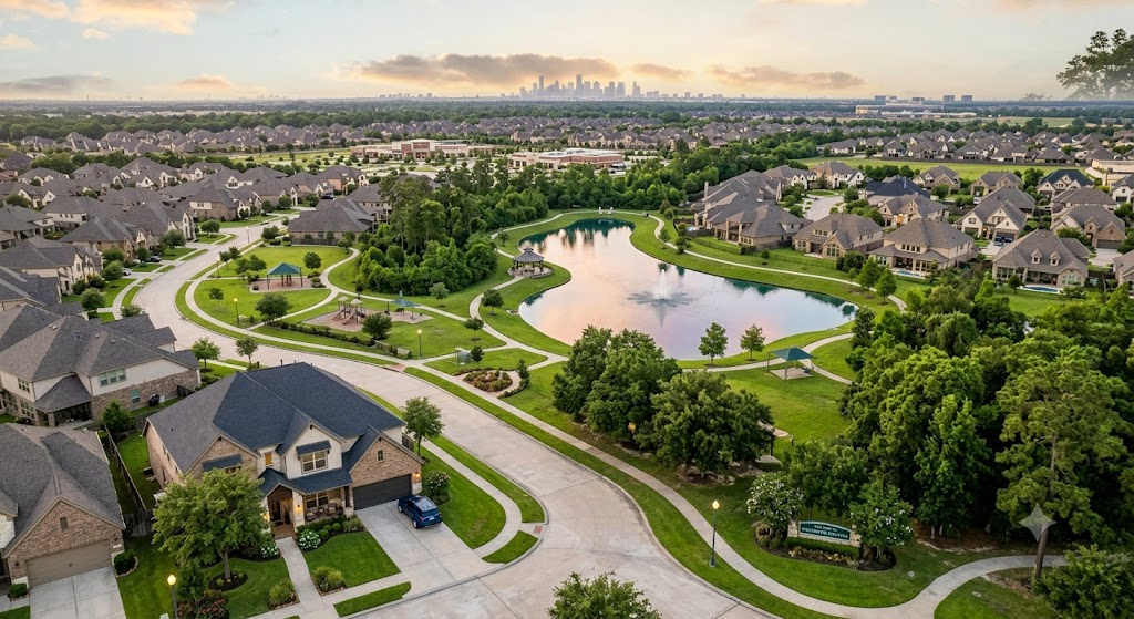 Residential Neighborhood Landscape